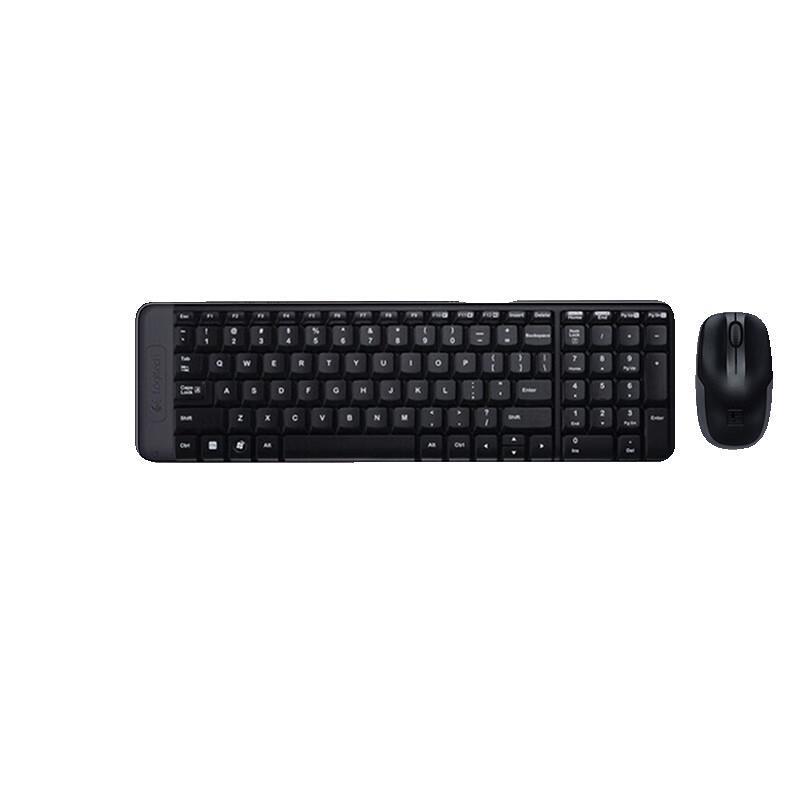 Logitech (Logitech)MK220 keyboard and mouse suit wireless keyboard and mouse suit office keyboard and mouse suit