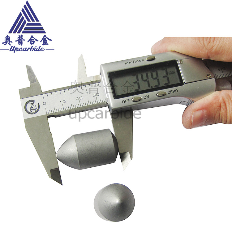 株洲钨钴合金材质球齿YG8C OD20*35MM 硬质合金辊磨矿用球齿