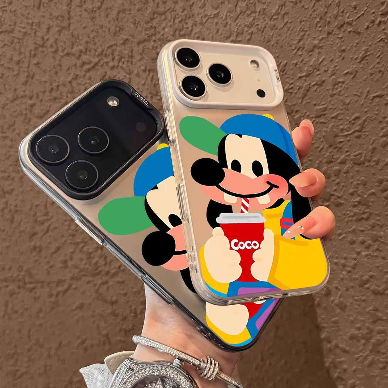 Suitable for 17Pro Apple Mobile Phone Case New Iphone16.15Promax Cute Hat Dog