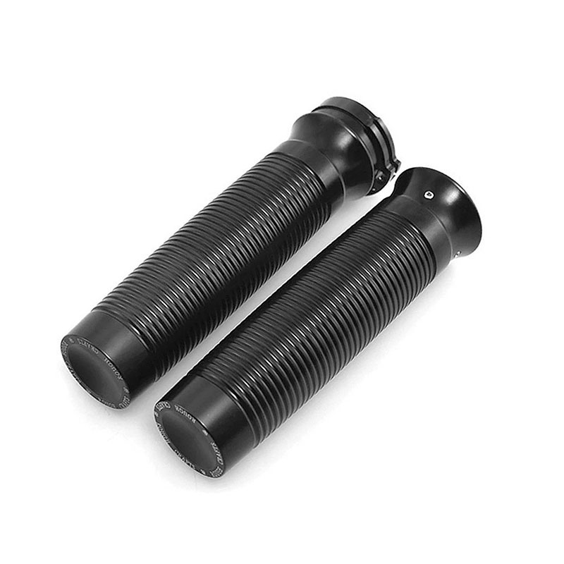 Motorcycle Handlebar Cover Modified Retro Cnc Flat Head Handlebar Rubber Cover Harley Accessories Suitable for Dyna Softail Handlebars