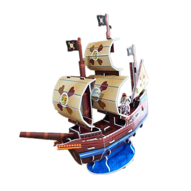 3D rompecabezas tridimensional juguetes educativos espuma de papel hecho a mano casa Coche forma puesto 61 regalo medio