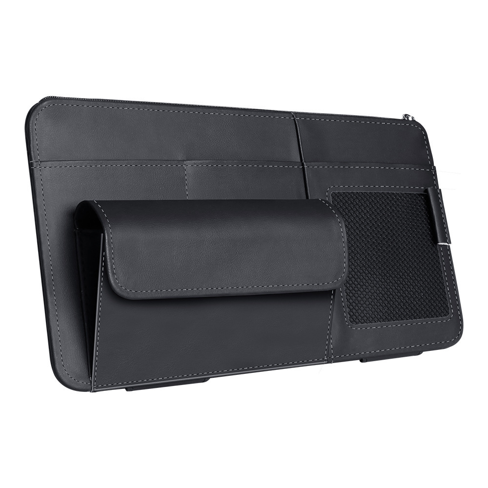 Car Sun Visor Storage Bag, Multifunctional Creative Simple Car Card Holder, Document Holder, Car In-Car Bill Holder