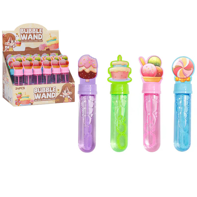 Nuevo mini palo de burbujas del océano para niños de mano, pequeño, variedad de dibujos animados, burbujas, venta al por mayor, juguetes transfronterizos