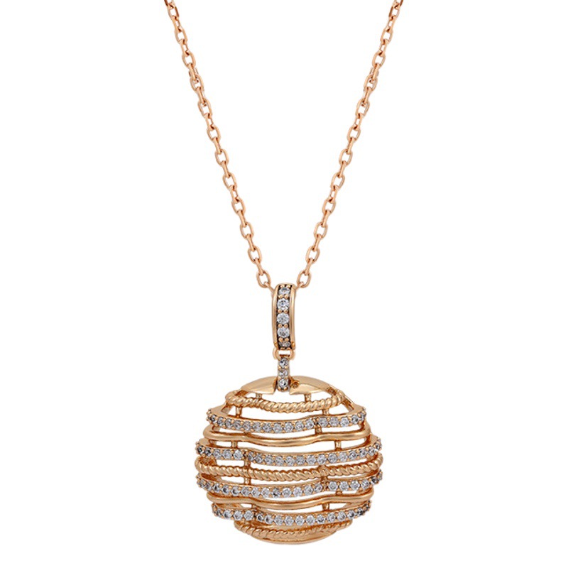 Joyería de Xuking europeo y americano simple malla personalidad colgante moda femenina temperamento nicho luz lujo colgante joyería al por mayor femenina