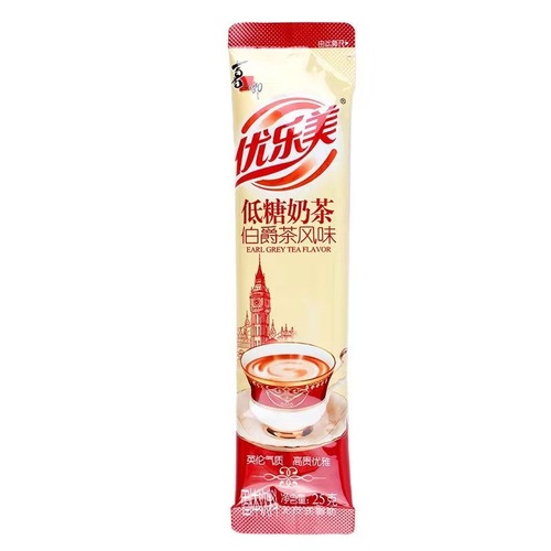 Youlemei Milk Tea 25g/stick Assam Ceylon Earl Matcha Flavor Instant Drinking Powder Afternoon Tea