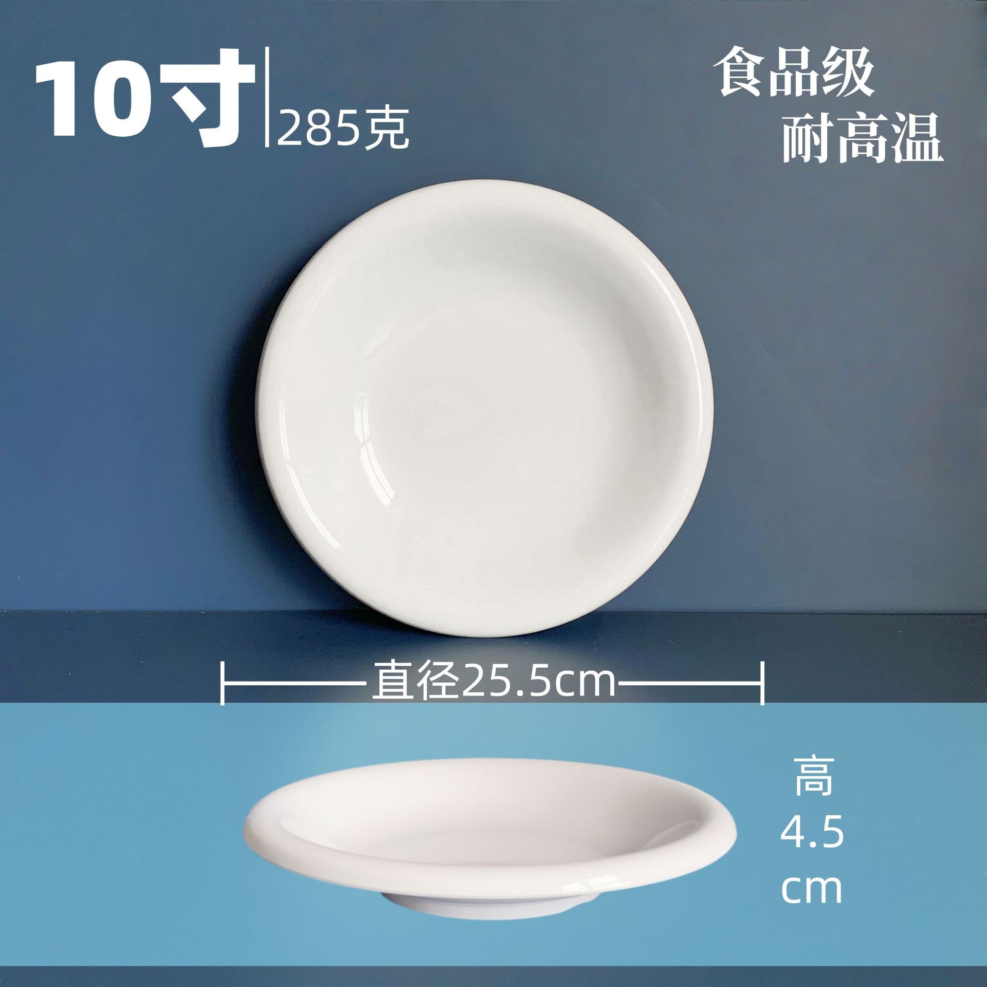 10inch 역입 소켓 플레이트 - 고온 저항