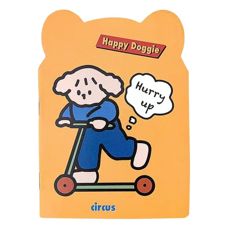 Студенческий блокнот милая девушка сердце маленький блокнот портативный маленький размер блокнот обучающий Карманный горизонтальный линейный блокнот