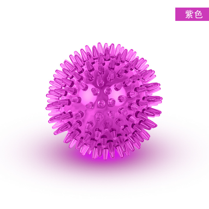 Purple transparent ball