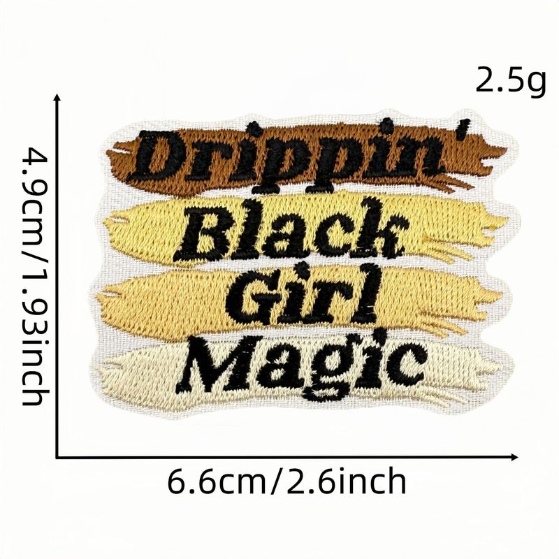 ファッショナブルな黒人少女魔法の布ステッカー刺繍漫画パッチアクセサリーパッチ在庫ありコンピュータ刺繍ホットメルト接着剤|undefined