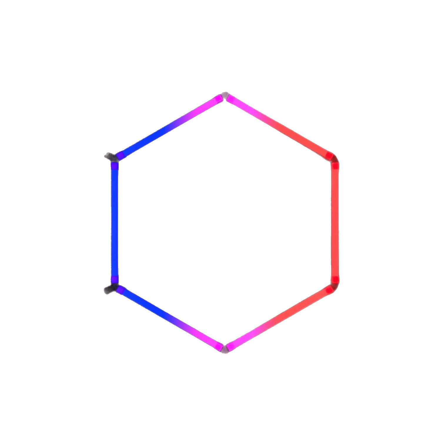 Copa de lámparas rey comercio exterior estilo RGB atmósfera de luces deportivas sala KTV gimnasio bar música ritmo decida panal lámpara de pared