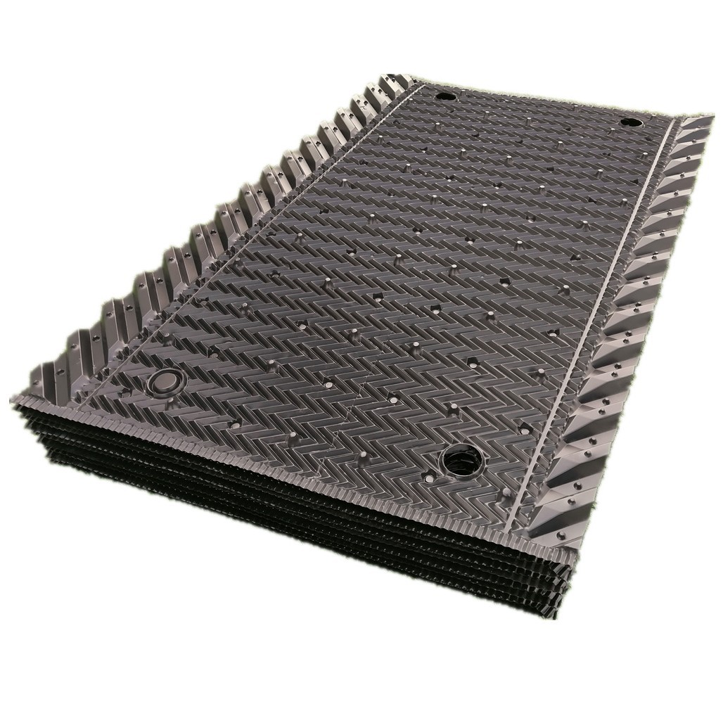 厂家直销览讯冷却塔910*1250mm PVC填料|中央空调冷却塔配件更换