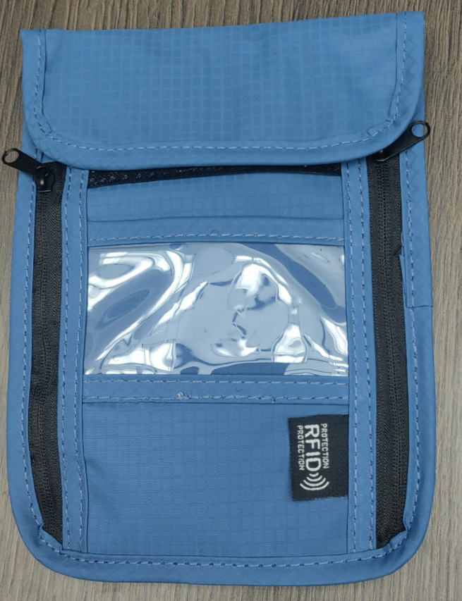 Anti-RFID llave del coche teléfono móvil radiación señal electromagnética blindaje bolsa antirrobo halter bolsa pecho bolsa certificado bolsa de almacenamiento