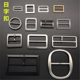 Zinc Alloy Three-gear Buckle Belt Buckle Japanese Buckle Metal Three-gear Buckle Alloy Adjusting Buckle Hardware Adjusting Buckle