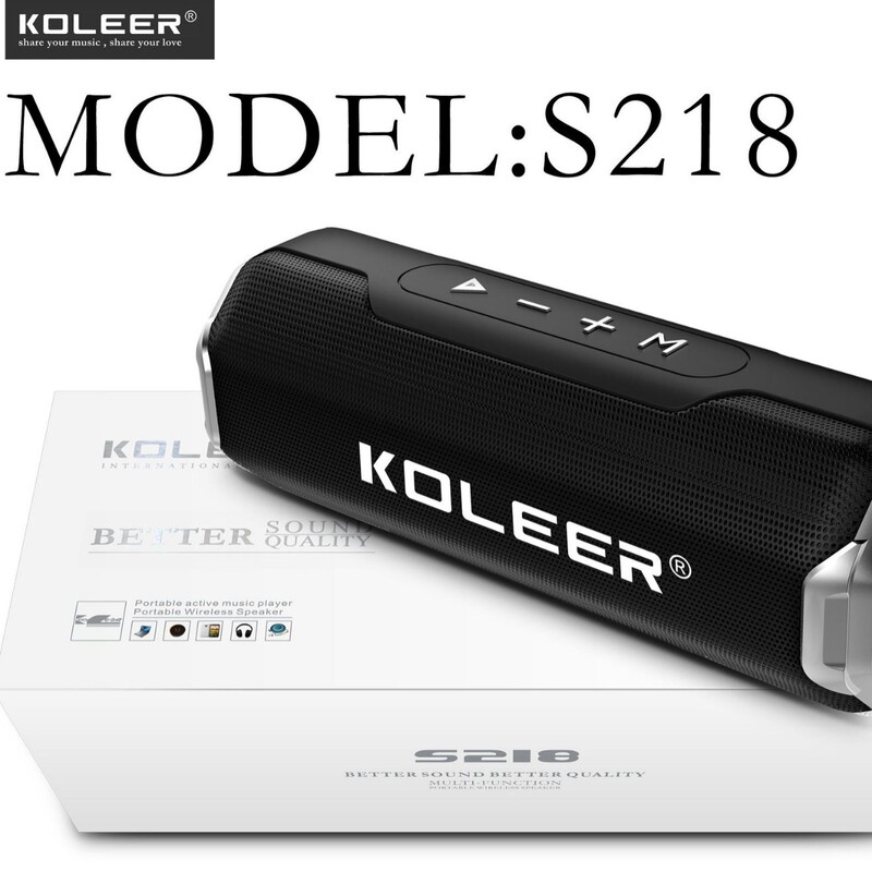 KOLEER bluetoothスピーカー屋外ポータブルカードサブウーファーダブルスピーカーbluetoothオーディオ|undefined