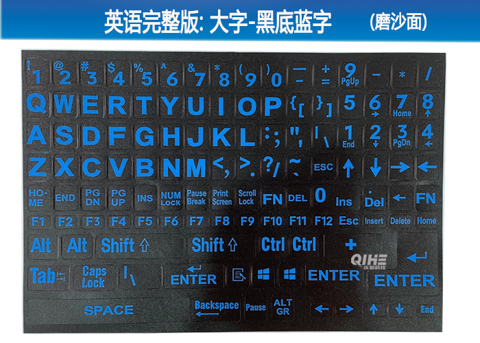 Calcomanía a Color para Teclado de Computadora Portátil de PVC Autoadhesiva image 16