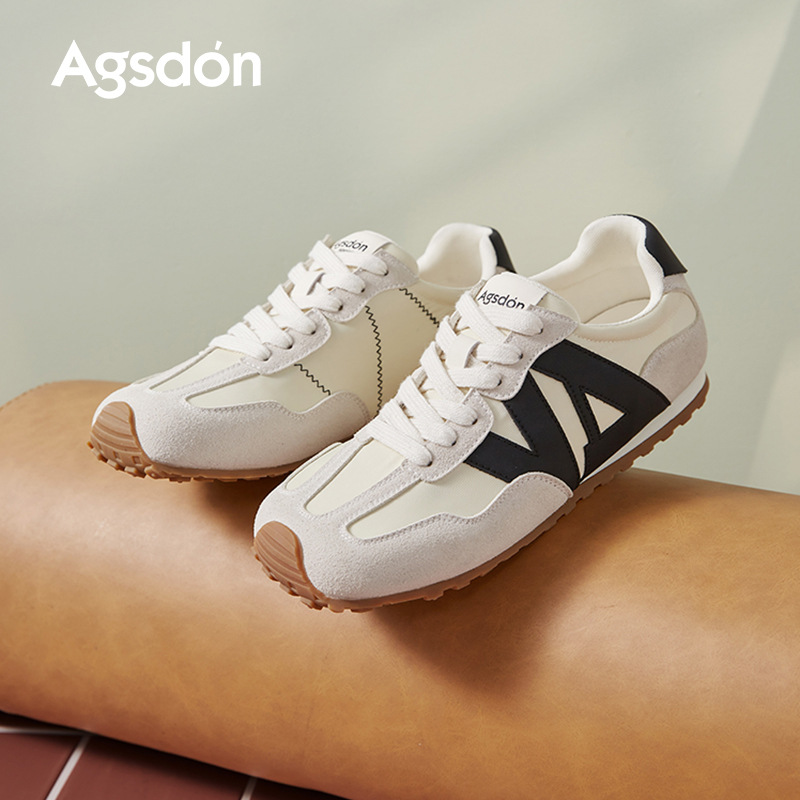 Augu Shi Dengde zapatos de entrenamiento para mujeres 2025 nuevo otoño retro ballet Gump zapatos deportivos funcionales casuales zapatos descalzos