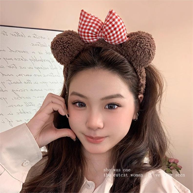 可爱扭扭棒大眼仔洗脸发箍女2025新款搞怪可爱氛围感趣味拍照头饰|undefined