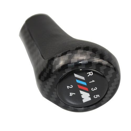 Applicable to BMW Carbon Fiber Shift Lever for 5/6 Speed Manual Transmission BMW Gear Shift Lever Shift Ball