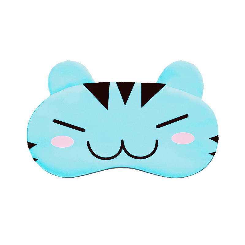 漫画風のかわいい子供用睡眠アイマスク、遮光、温冷湿布、アイスパック、卸売、ロゴ印刷可能、目元用|undefined