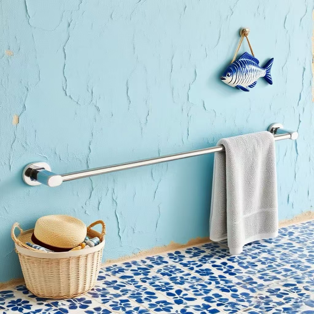 Transfronterizo especial para colgantes de baño de seis piezas de aleación de zinc toallas de papel gancho conjunto de toallas de baño