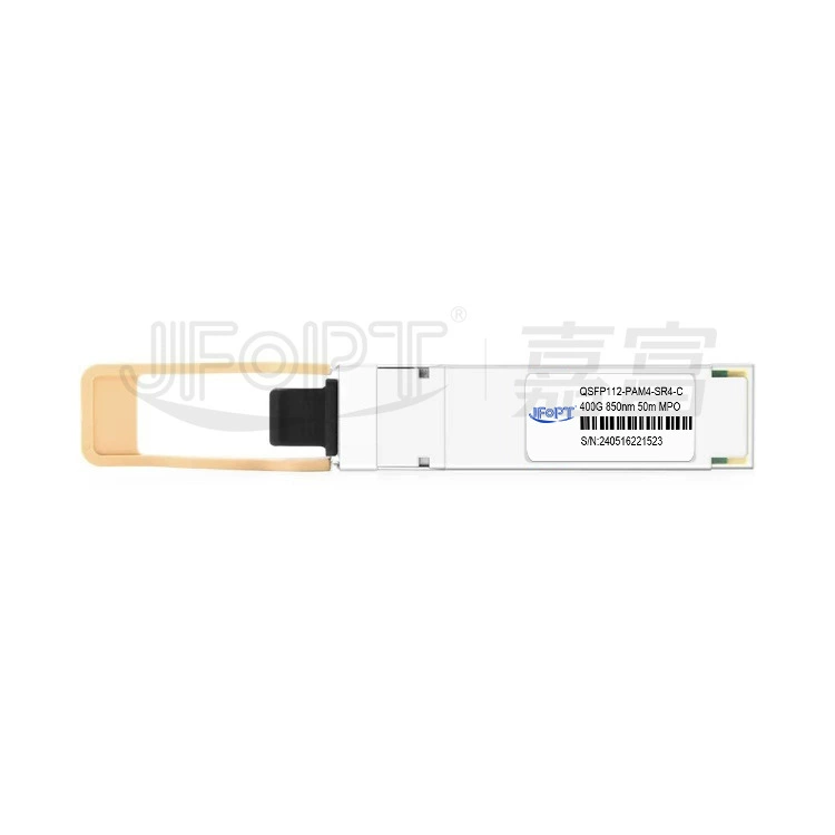 Оптоволоконный модуль 400G QSFP112 трансивер коммуникационного оборудования совместим с интерфейсом MPO multi-mode 50м DOM