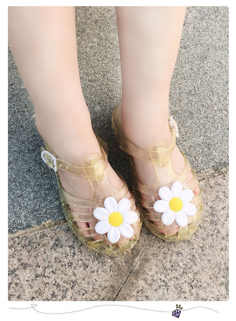 Girl's Casual Ditsy Floral Round Toe Casual Sandals display picture 1
