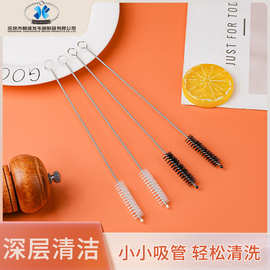 导管道清洁刷尼龙通孔管腔清洗器械毛刷吸管刷