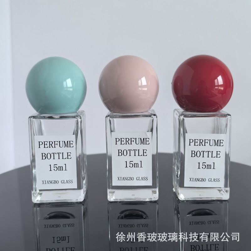 源头15ml长方体香水瓶15牙卡口玻璃喷雾瓶迷你Q版小样分装瓶|undefined