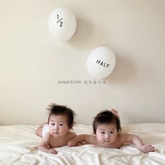 OQ5M赤ちゃんの写真撮影道具の背景に影楼を飾ってパーティーを飾っています。