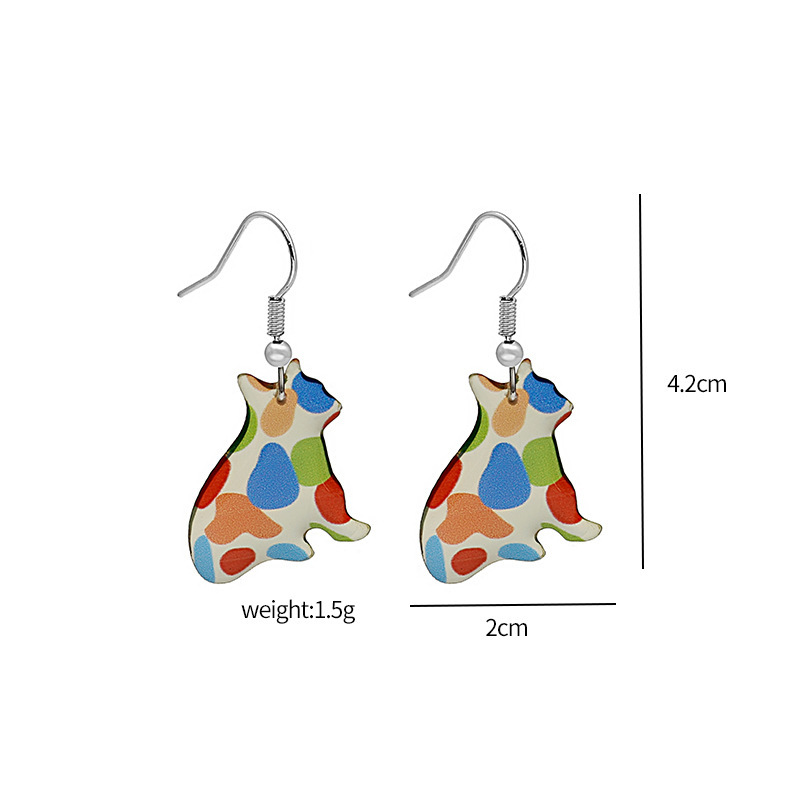 Fashion Animal Arylic No Inlaid Earrings display picture 1