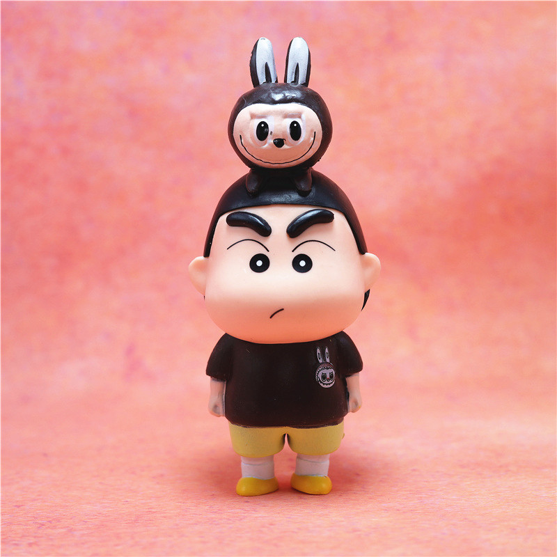 クレヨンしんちゃんフィギュアラブブリトルトレンディおもちゃ人形装飾品野原新之助かわいいモデル卸売|undefined