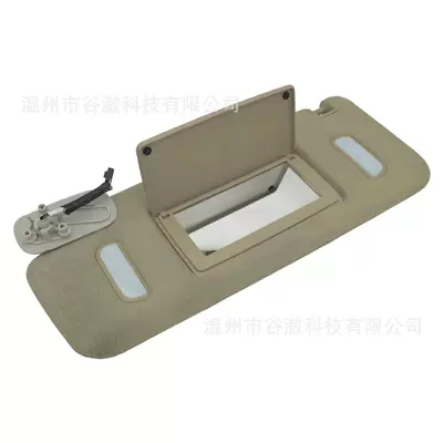 Cadillac Driver Side: Sun visor rearview mirror