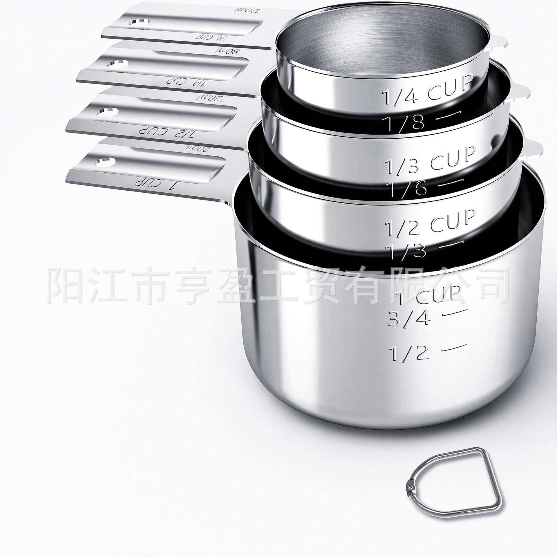 Amazon cucharas de pez de acero inoxidable 13 piezas con boquilla de desvio cucharas de medición con sabor cucharas de medición de escala taza de medición image 7