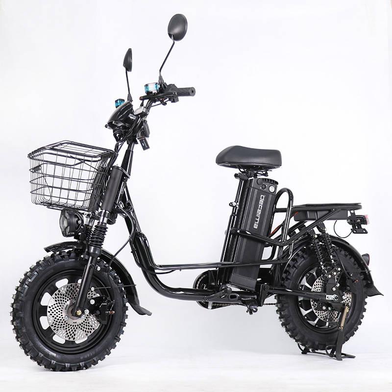 e-bike雪地沙滩越野肥胎电动自行车外卖快递物流送餐助力锂电动车