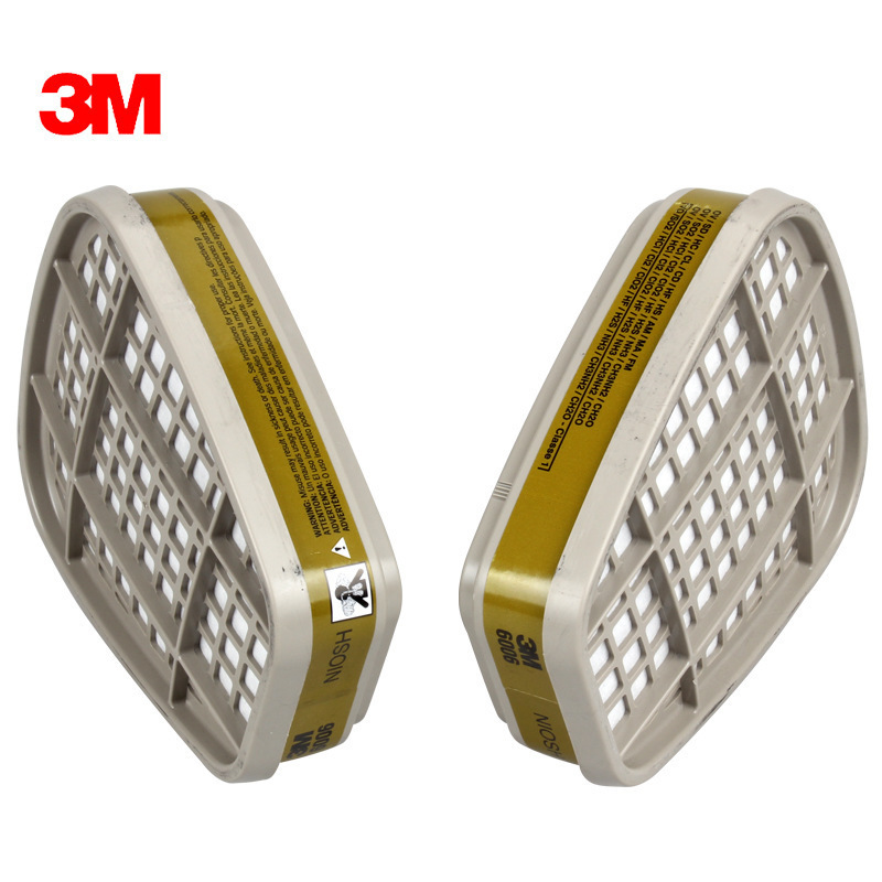 3M6006滤毒盒  6200防毒面具电焊喷漆消工业防毒面具配件 氯气