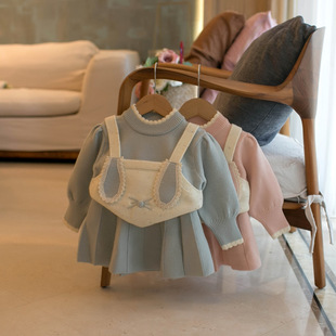 MMTKIDS �ﶬ��ͯ�b ŮͯС���Ӽكɼ�ë�¶�ȹ���b T295