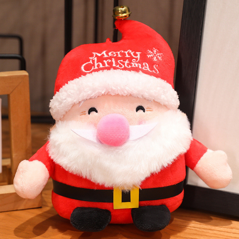 Papá Noel muñeca árbol de Navidad muñeca almohada juguetes de peluche muñeca alce niña regalos de Navidad