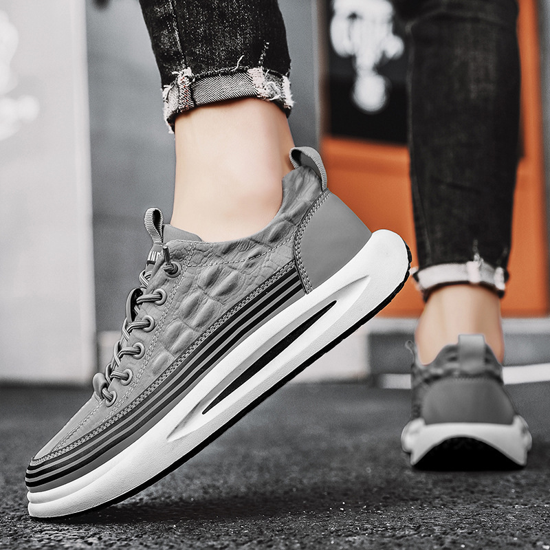 Zapatos de hombre nuevas tendencias de primavera y verano, zapatillas de deporte casuales de todo fósforo, zapatos de tela de paraguas transpirables, zapatillas de deporte para correr para jóvenes para hombres