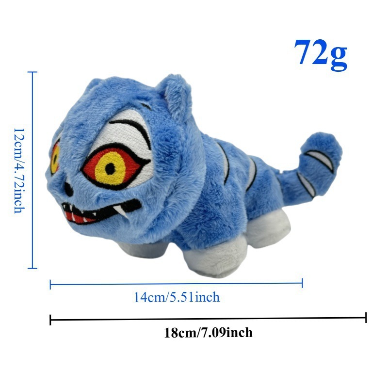 跨境kpop demon hunters plush K-POP猎魔女团公仔老虎毛绒玩偶|undefined