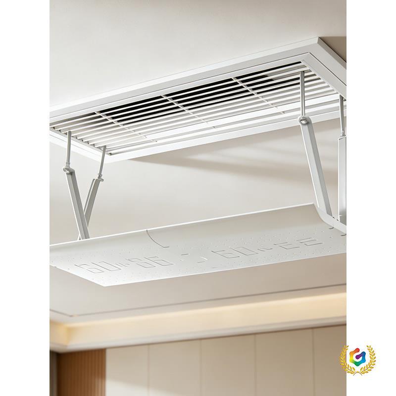 Wide-Body Air Conditioning Wind Deflector to Prevent Direct Blowing, Ceiling-Mounted Louvered Air Outlet Wind Shield, Office Wind Guide Plastic Panel Wide-Body Air Conditioning Wind Deflector to Prevent Direct Blowing, Ceiling-Mounted Louvered Air Outlet Wind Shield, Office Wind Guide Plastic Panel