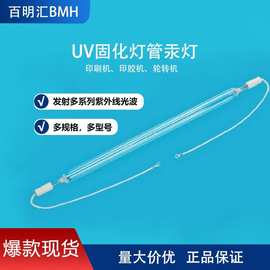 uv灯厂家大功率高压汞灯印刷机 固化灯管紫外线固化灯5kw外壳烘干