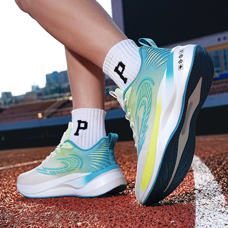 Супер легкие кроссовки, коньки, спортивная мужская обувь, летняя молодежная тенденция, дышащая сетчатая обувь для учащихся средней школы, спортивная тренировочная обувь