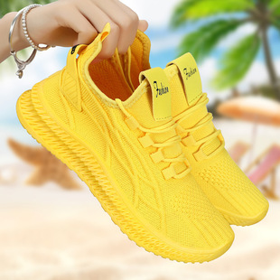 Shoes for Women 2025 Summer New Cross-Border Fashion Casual Shoes Temu Dropshipping Trendyy Mesh Breathable Sports Shoes