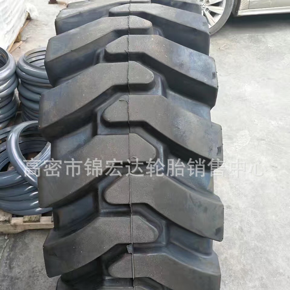 工程机械 385/65-24 实心轮胎385/65-24（385/65-25）可配钢圈