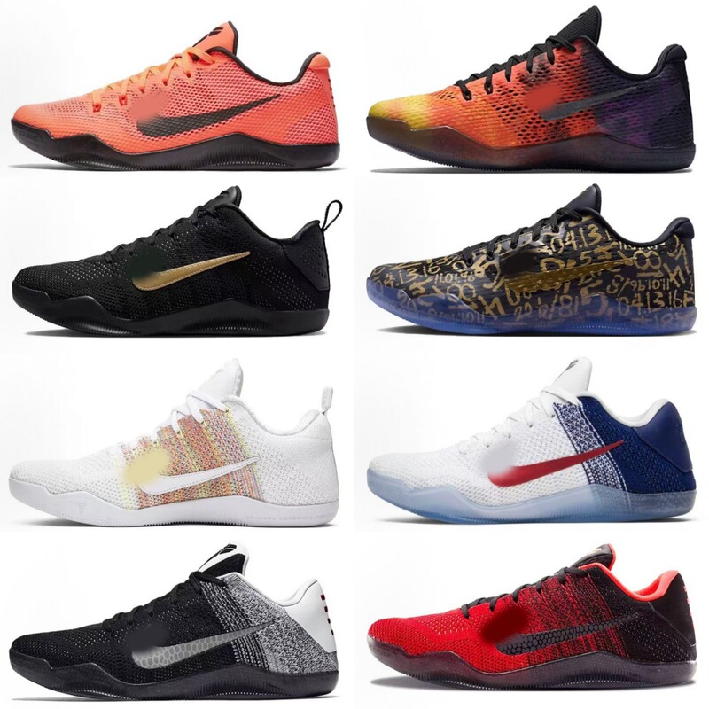 Cross-Border Kobe 11 Generation Breathable Practical Basketball Shoes for Men and Women, Kobe11 Combat Boots, Indoor and Outdoor Anti-Twist Mesh Sneakers
