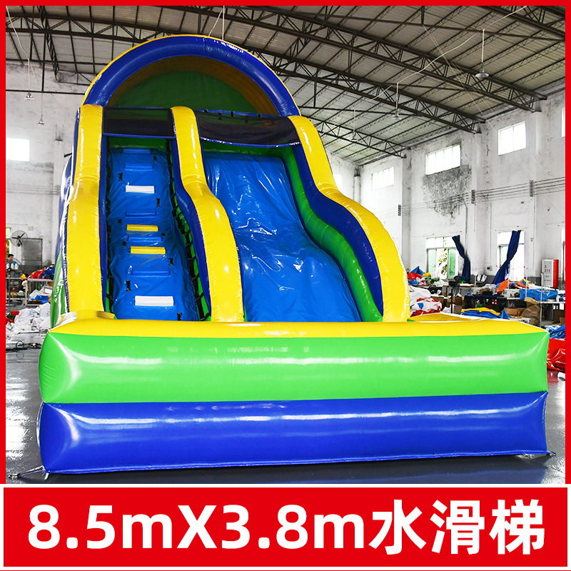 Castillo infláble para niños juguete equipo de juego Fuerte travieso interior y exterior gran cama de salto alto deslizante ensamblaje inflable