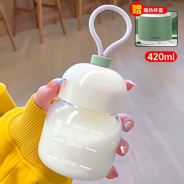 Mini fat cup resistant high temperature glass cup soymilk cup…