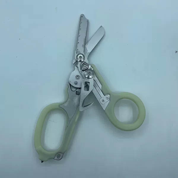Luminous+silver belt lock