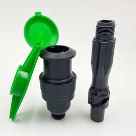 立勤 6分1寸PE塑料快速取水器 工程农业取水阀器铜供水阀器杆