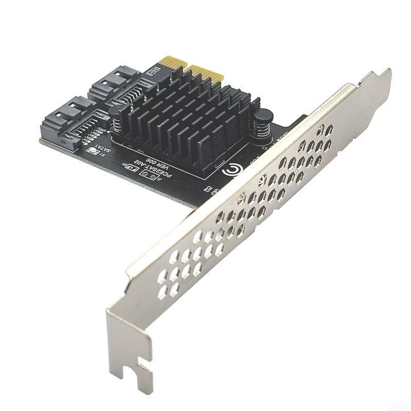 Специальное предложение PCI-E to SATA 3.0 расширительная карта, 2 порта, конверсия 6G, карта расширения IPFS, контроллер ASM1061